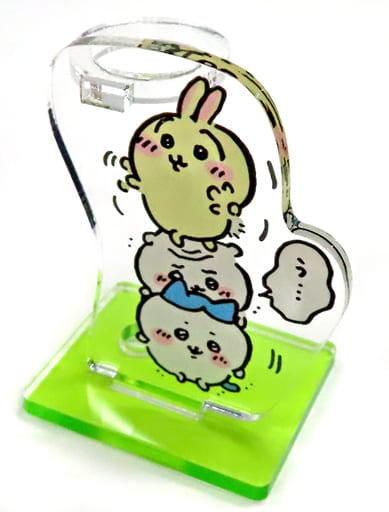 Chiikawa Trading Acrylic Pen Stand Chiikawa Hachiware Usagi Nanka Chiisakute Kawaii Yatsu Used