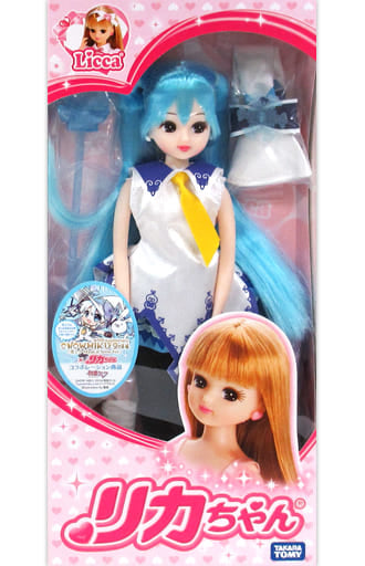 Licca-chan Snow Miku Magical Snow Ver. Doll (Vocaloid x Licca-chan Series, Hatsune Miku) - Takara Tomy (Used, Rank B)