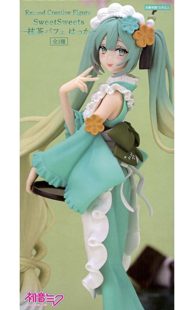 Hatsune Miku Exc∞d Creative Figure SweetSweets Matcha Parfait Ver. Figure - FuRyu