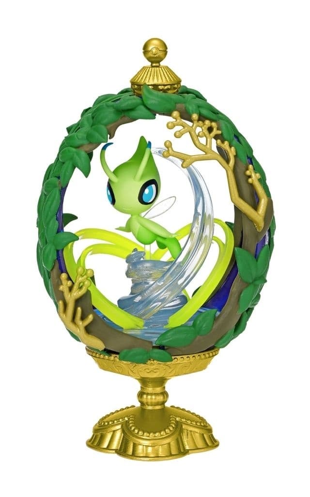 Pokémon Celebi OVALTIQUE COLLECTION2 Luminous Trading Figure - Re-Ment