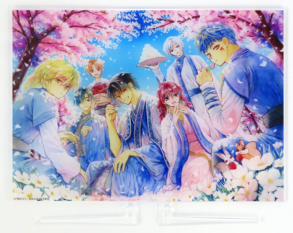 Yona of the Dawn Acrylic Plate Anime Set Bonus Used Hak Yona Acrylic Goods