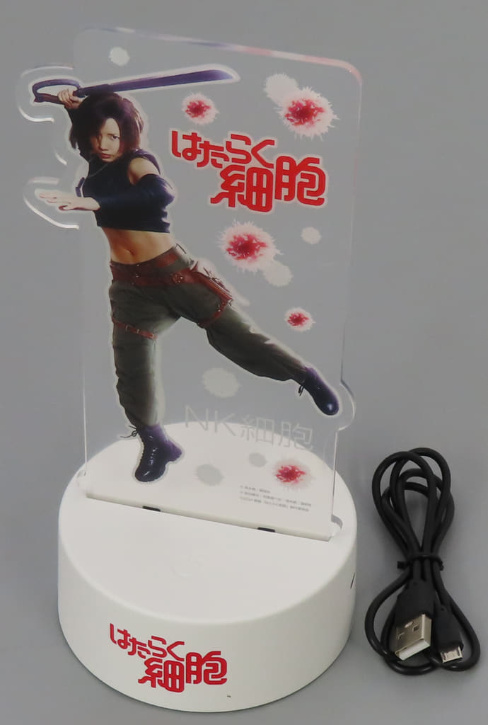 Cells at Work! NK Cell LED Acrylic Stand Movie Round1 Exclusive - Peanuts Club