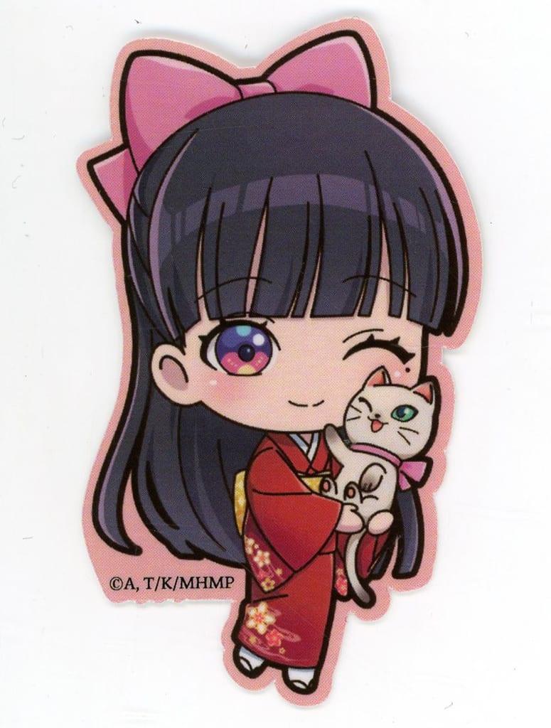 My Happy Marriage Miyo Saimori Mini Character Sticker, POP UP SHOP in TSUTAYA Cat Day Theme