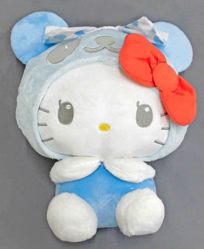 Hello Kitty (Blue) Dot Sailor BIG Plush Sanrio Characters - FuRyu