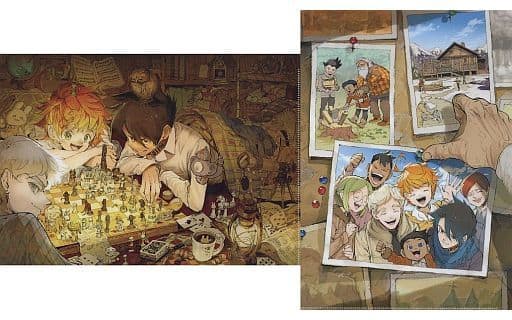 The Promised Neverland Clear File A4 Set C - Pre-owned