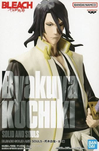 BLEACH Byakuya Kuchiki SOLID AND SOULS Figure - Banpresto