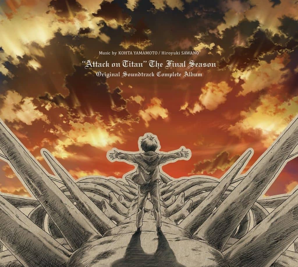 Attack on Titan: Attack Titan 4-Disc Complete Soundtrack Album with Blu-ray