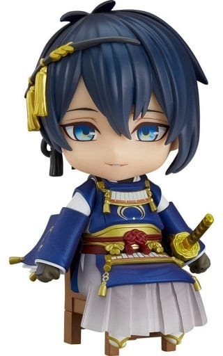 Touken Ranbu Mikazuki Munechika Nendoroid Swacchao! Figure - Orange Rouge (Pre-owned, Rank B)