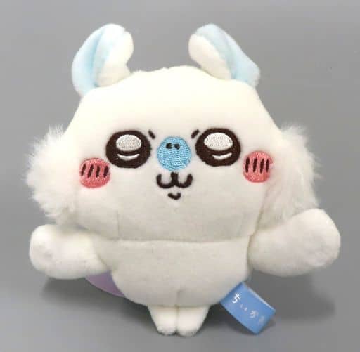 Chiikawa Momonga Magnetic Hand-Holding Plush Nankaa Chiisakute Kawaii Yatsu (Used) - Chiikawa Plush