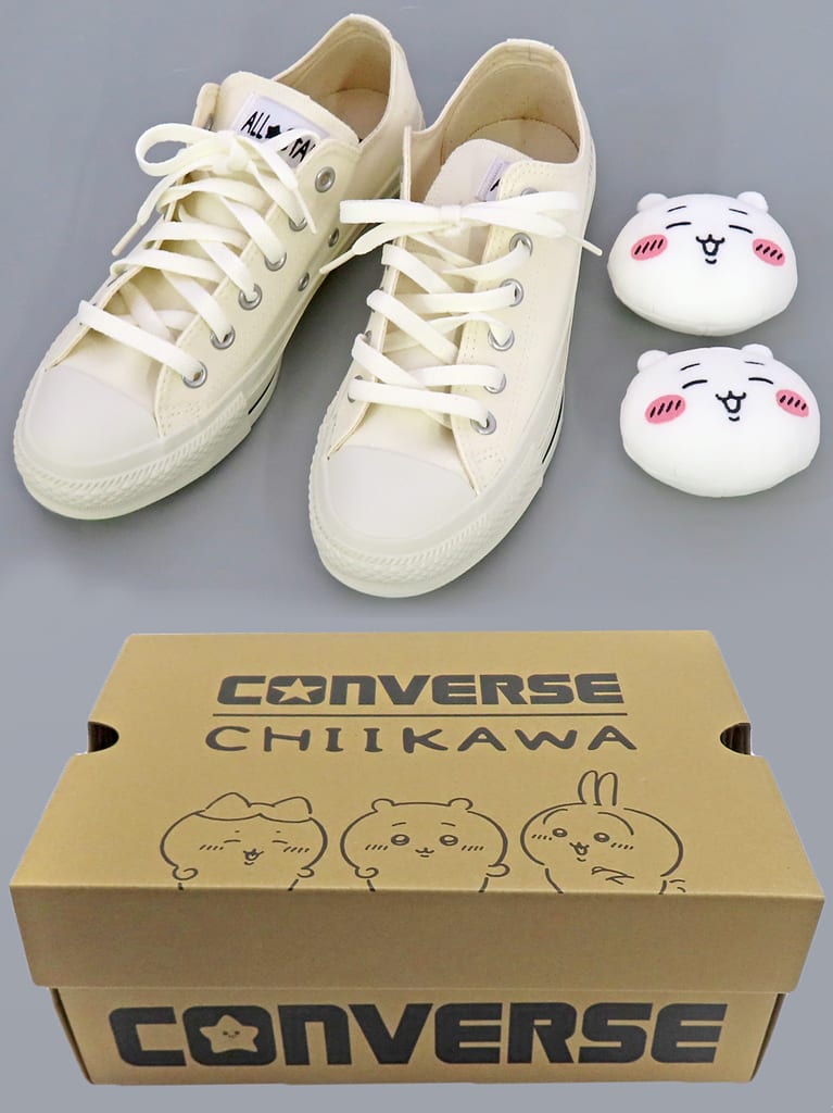 Chiikawa Sneakers CONVERSE ALL STAR MC OX White 23.0cm Chiikawa - Pre-owned Converse Japan