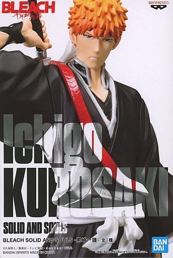 BLEACH Ichigo Kurosaki SOLID AND SOULS Figure - Banpresto
