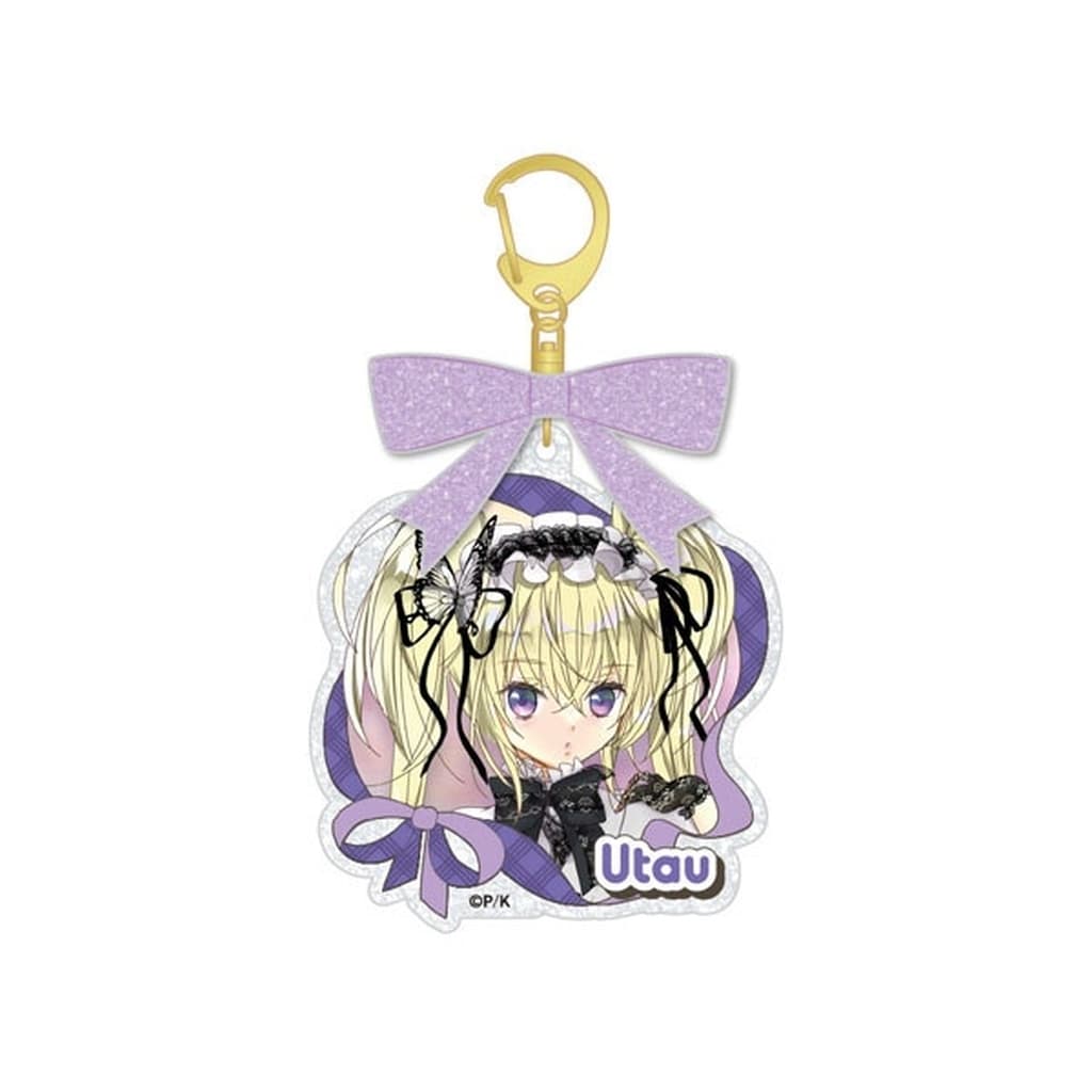 Shugo Chara! Utau Hoshina Ribbon Acrylic Keychain Hanazuki Hanayashiki Event Goods (Pre-owned)