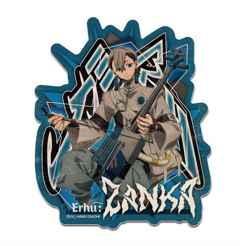Gachiakuta Zanka Nijiku Travel Sticker - Ensky