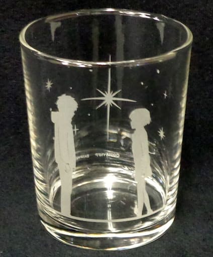 Your Name. Mitsuha Miyamizu Taki Tachibana Ichiban Kuji Mini Glass F Prize Drinking Glass - Banpresto (Pre-owned)