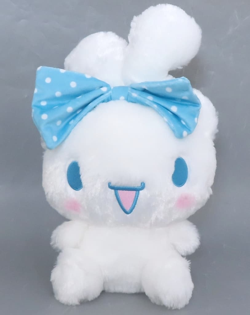 Cinnamoroll Big Ribbon Ears Plush (Blue) Dot Ribbon Sanrio - FuRyu (Pre-owned)