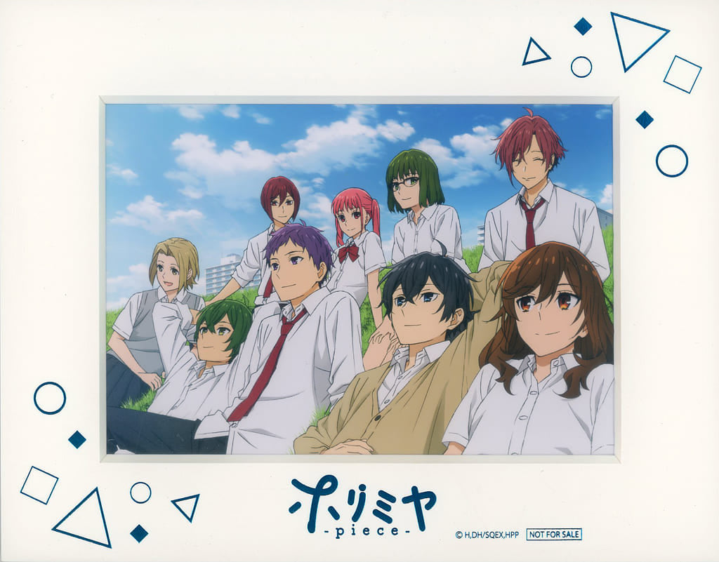 Horimiya -piece- Chara-Fine Graph Desktop Art Print - Sony Music Solutions