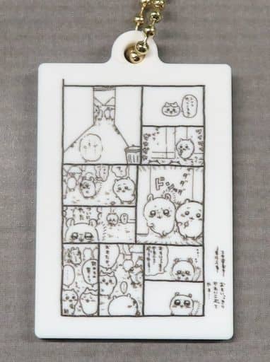 Chiikawa Momonga Mini Original Art Acrylic Charm Chiikawa Japanese Lottery Nagano Market Keychain Used