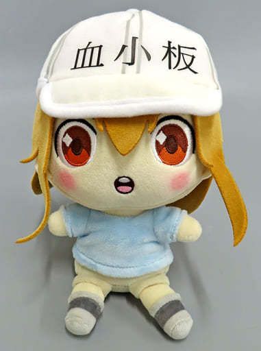 Cells at Work! Platelet Petit-Tta Plush (Type 2) Stuffed Toy