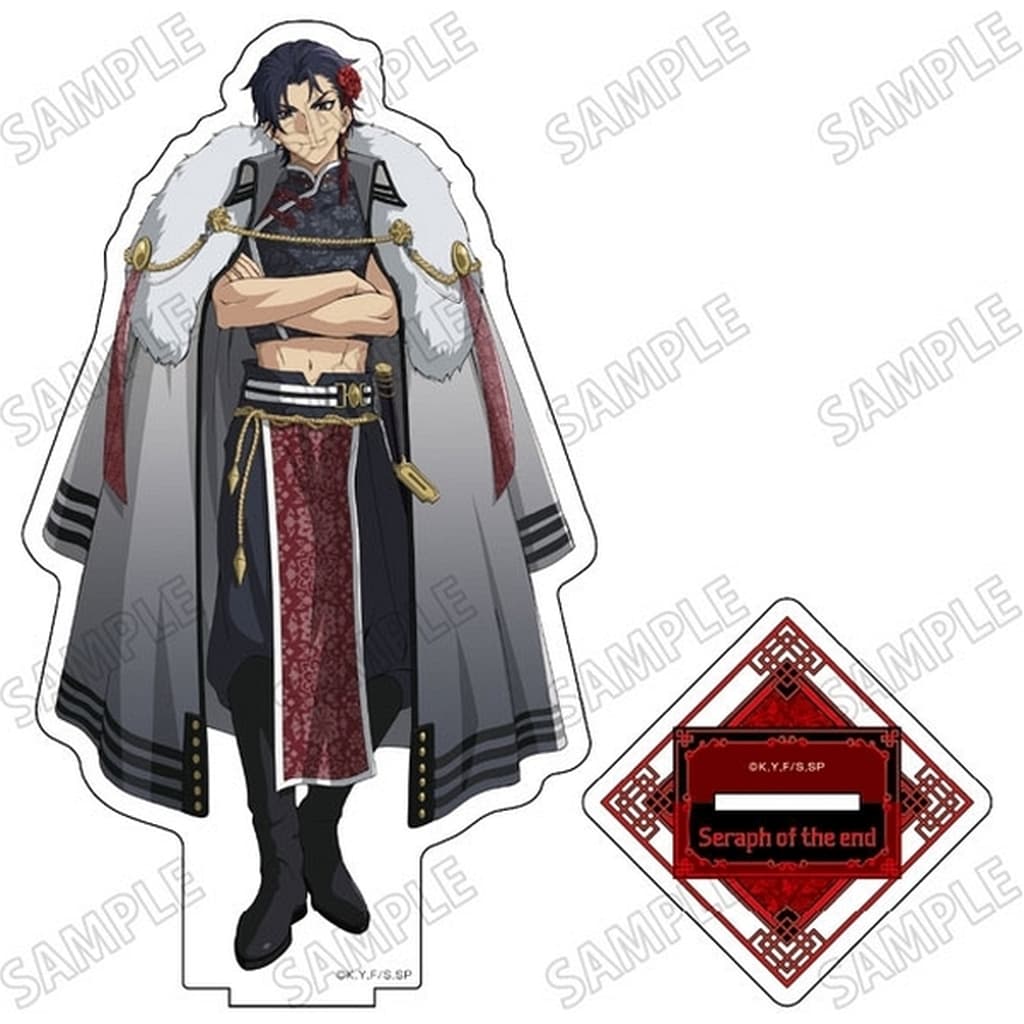 Guren Ichinose Big Acrylic Stand Original Costume ver. Seraph of the End POP UP SHOP Pre-owned - Medicos Entertainment