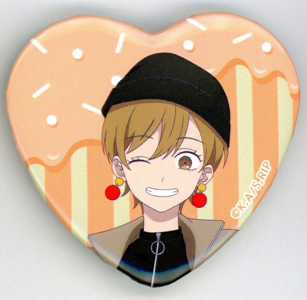 The Ramparts of Ice Miki Azumi Heart-Shaped Character Badge Collection Can Badge - Movic