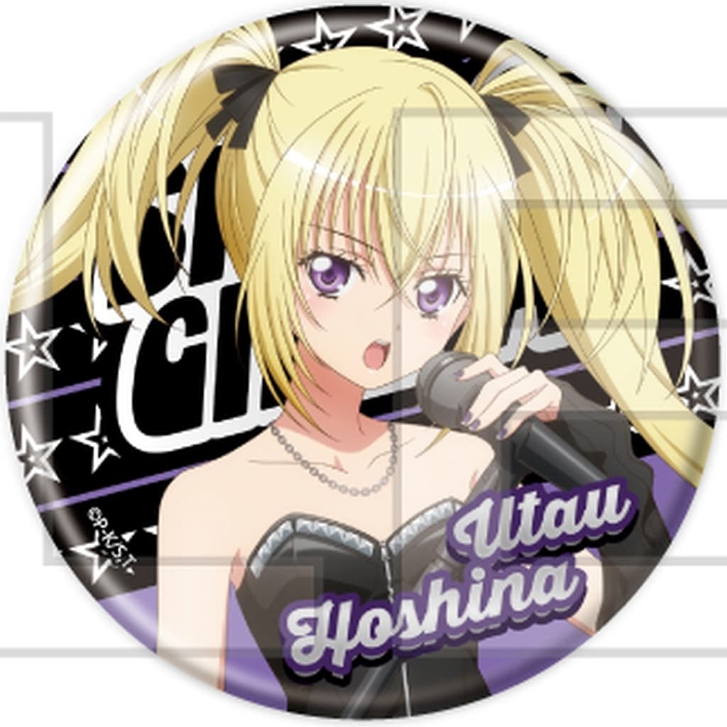 Shugo Chara! Utau Hoshina Can Badge TV Anime Band ver. Illustration 57mm - A3