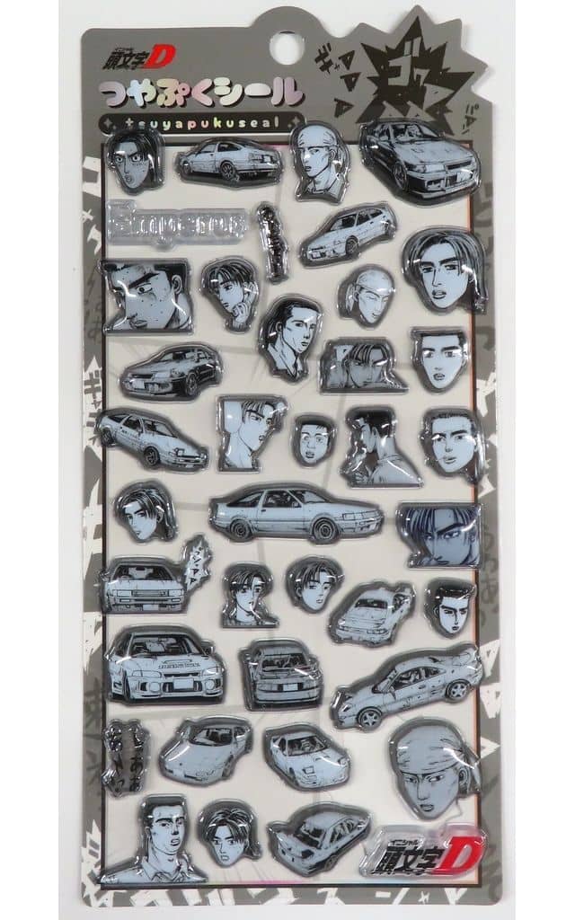 Initial D Emperor & Select Dreamy Kuji Petatto Battle Selection Tsuyapuku Sticker - GRANUP