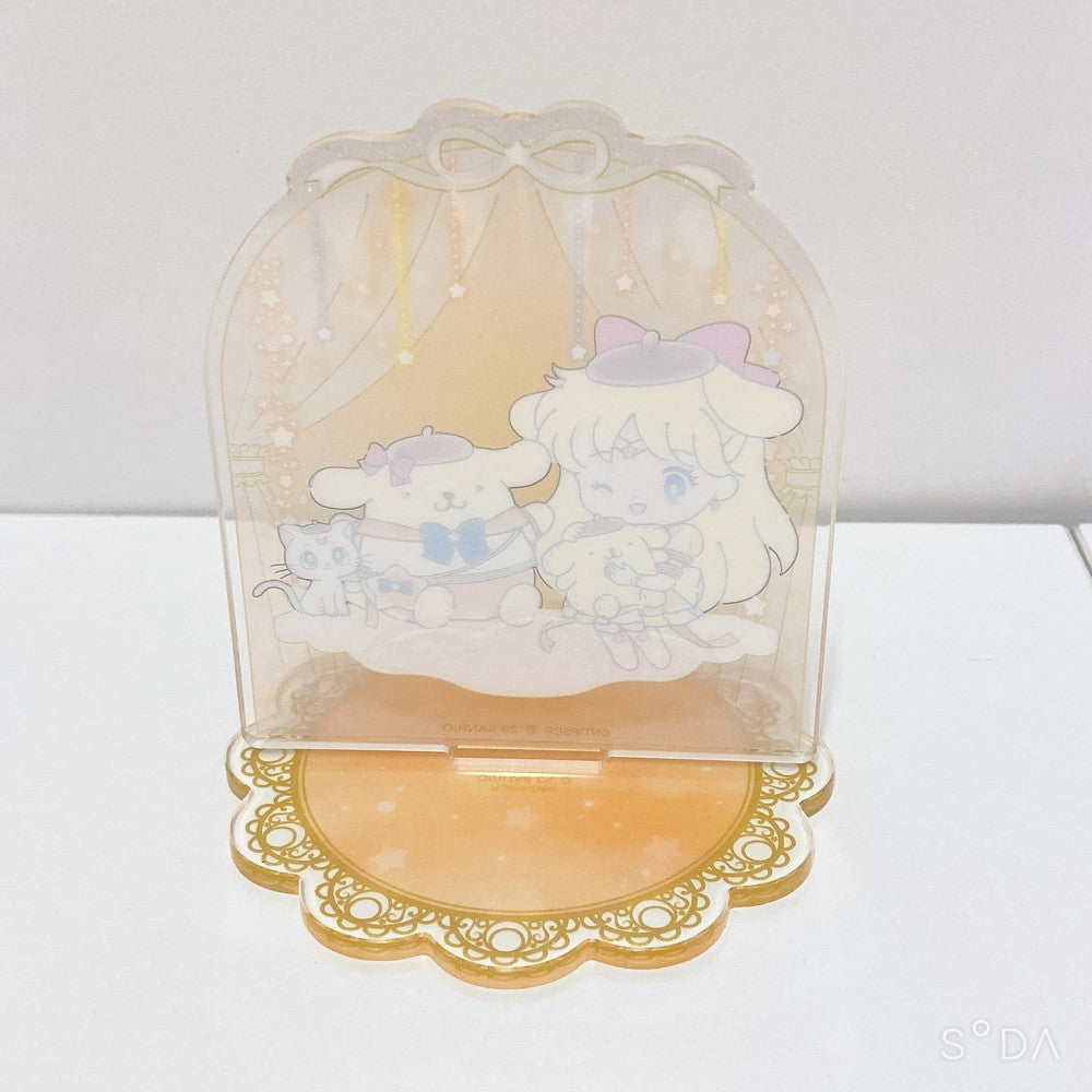 Sailor Venus x Pompompurin Acrylic Stand and Rubber Strap Set - Sailor Moon x Sanrio, Pre-owned Excellent Condition - image 5