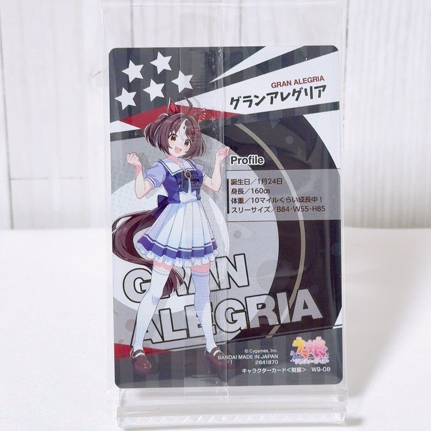 Gran Alegria Set - Thoroughbred Plush (Oka Sho Ver.) & Umamusume: Pretty Derby Wafer Card