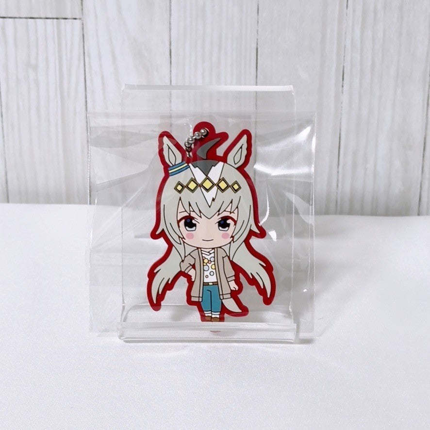 Oguri Cap & Tamamo Cross Cinderella Gray Fan Set - Umamusume Pretty Derby Acrylic Stand & Board Collection