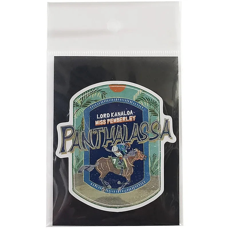Panthalassa Racehorse Illustration Sticker
