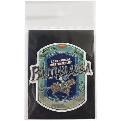 Panthalassa Racehorse Illustration Sticker