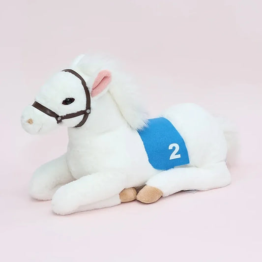 Hizauma Plush (White Coat) - Japanese Racehorse Goods