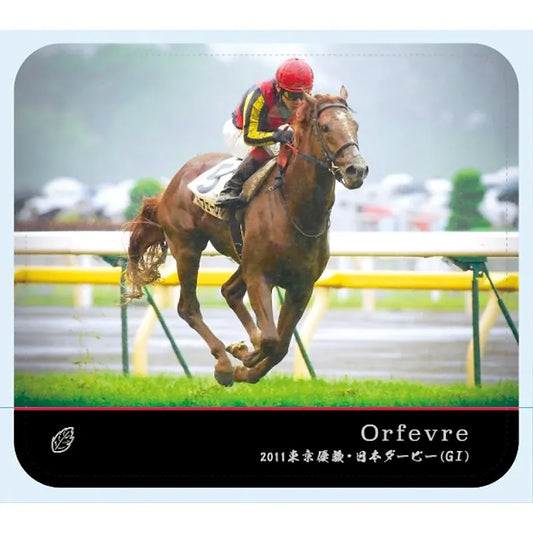 Orfevre Derby Mouse Pad - Japanese Racehorse Goods
