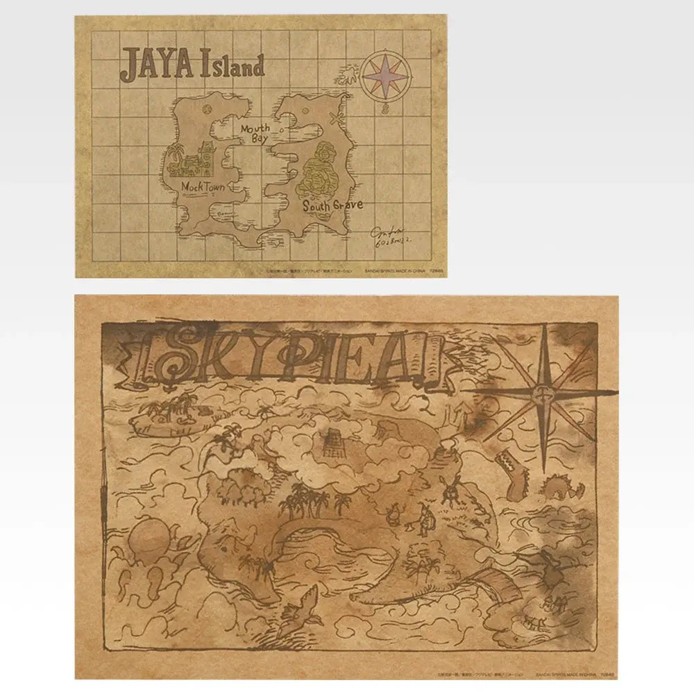 Map MASTERLISE COLLECTION (2 Types, Complete Set Available) - Ichiban Kuji G Prize - One Piece