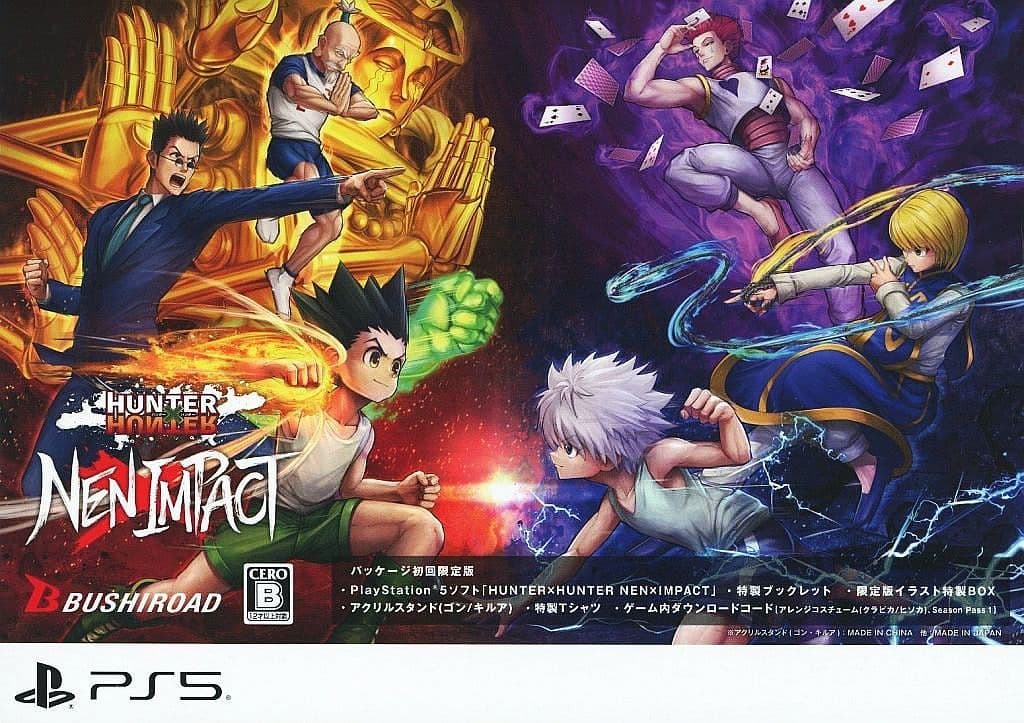 HUNTER x HUNTER NEN x IMPACT Limited Edition PlayStation 5 Game - Pre-owned