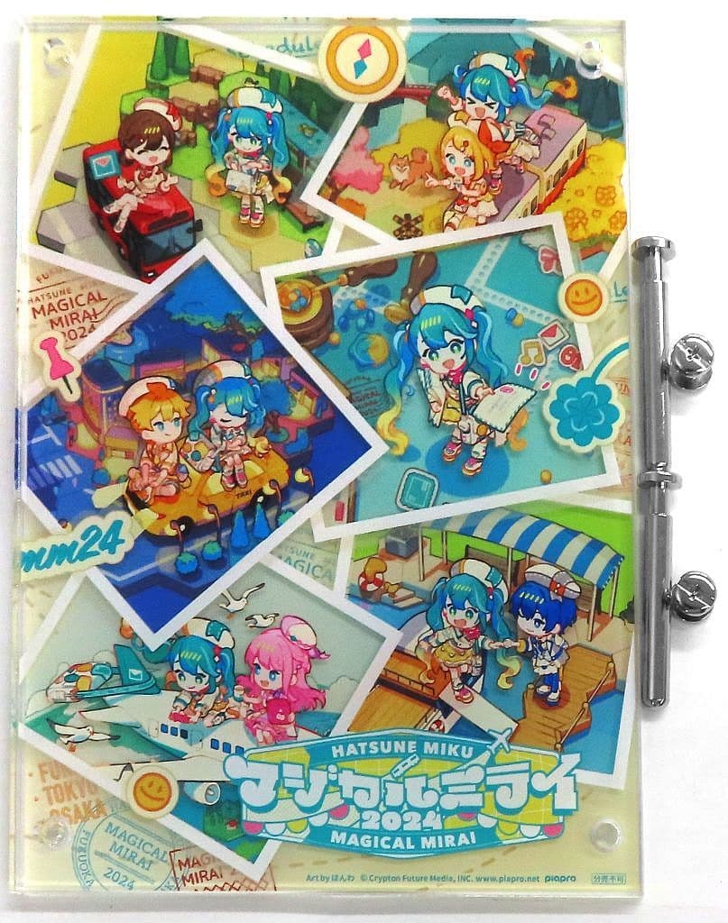 Hatsune Miku: Magical Mirai 2024 Official Album — Limited First-Press Edition with Illustrative Acrylic Board (Used)