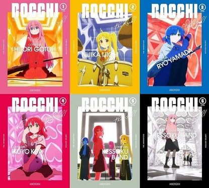 Bocchi the Rock! Limited DVD 6-Volume Set with Storage Box, Pre-owned