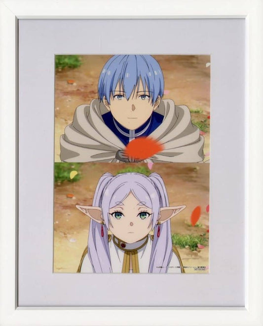 Frieren Anime A5 Character Fine Graph Art Print, Framed Bonus Edition, Used