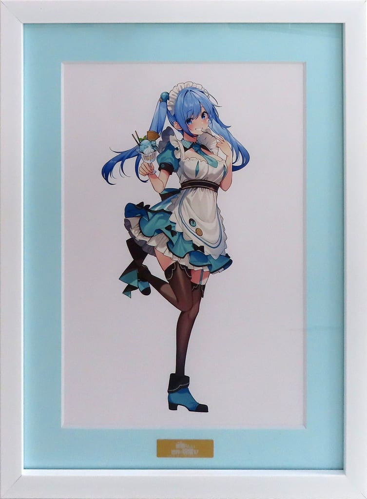 KonoSuba Valentine Fair Aqua Framed Reproduction Artwork