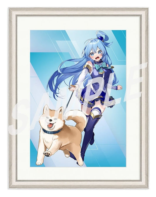 KonoSuba Light Novel Exhibition 2025 B4 Character Fine Art Graph