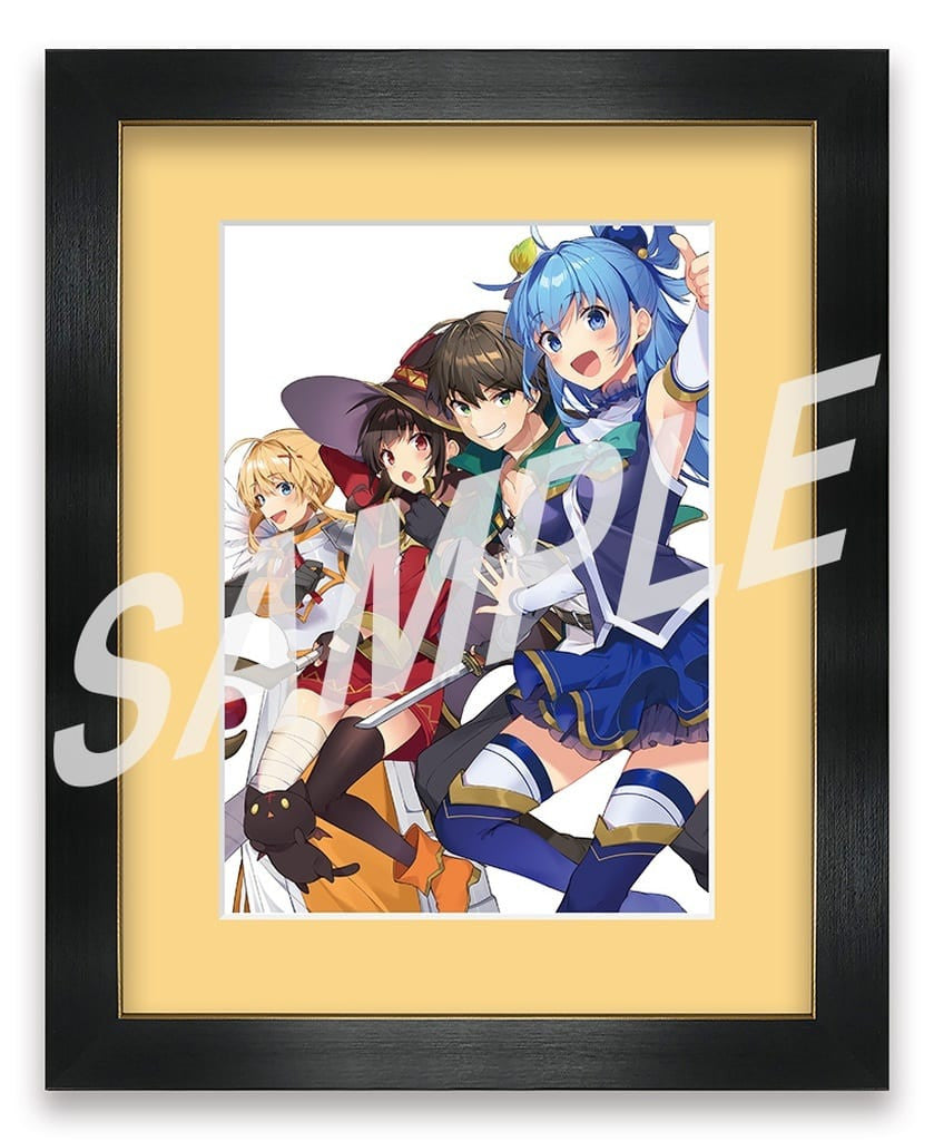 KonoSuba Light Novel Exhibition 2025 A5 Character Fine Graph