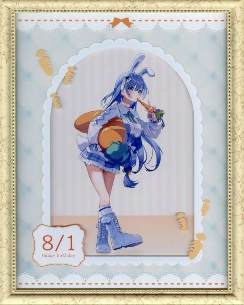 KonoSuba Aqua 2025 Birthday Character Fine Graph
