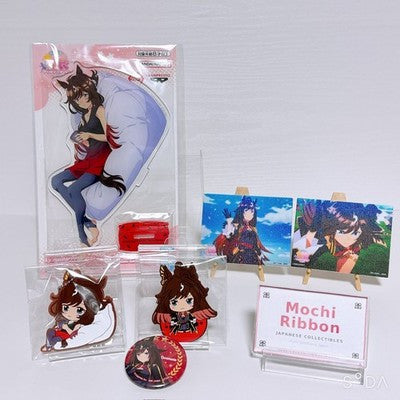 Duramente Special Set - Acrylic Stand, Rubber Mascot (2 Types), Can Badge [Umamusume Pretty Derby]