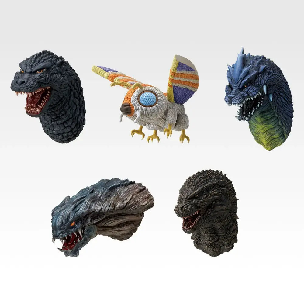 Monster Head Magnet (5 Types, Complete Set Available) - Ichiban Kuji E Prize - Godzilla
