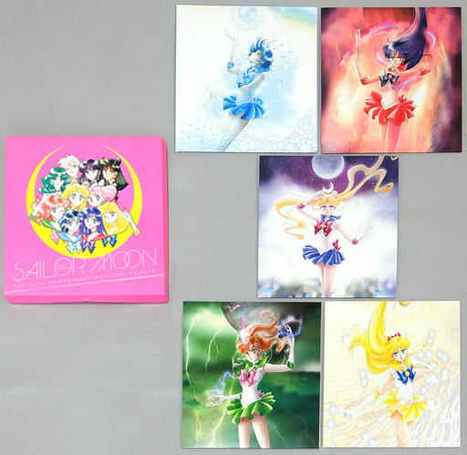 Sailor Moon THE 20th Anniversary Memorial Tribute 5-Disc Vinyl Set with Loppi HMV Bonus Storage Box (Pre-owned)