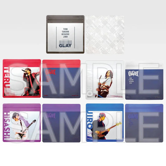 Zipper Bag (5 Types, Complete Set Available) - Ichiban Kuji H Prize - GLAY