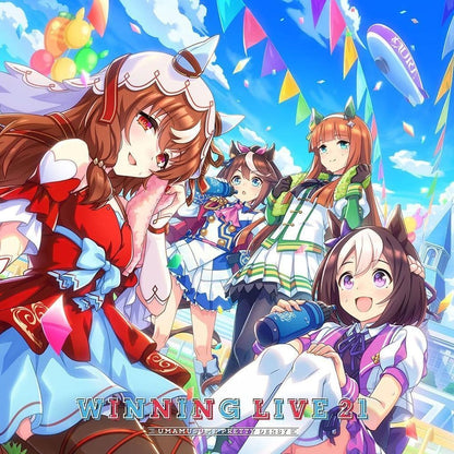 WINNING LIVE 21 CD Mini-Album - Umamusume Pretty Derby (Lantis, 2024) — Used