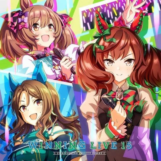 Winning Live 15 CD - Umamusume Pretty Derby Game Music Album (Lantis / Bandai Namco Filmworks) - Used