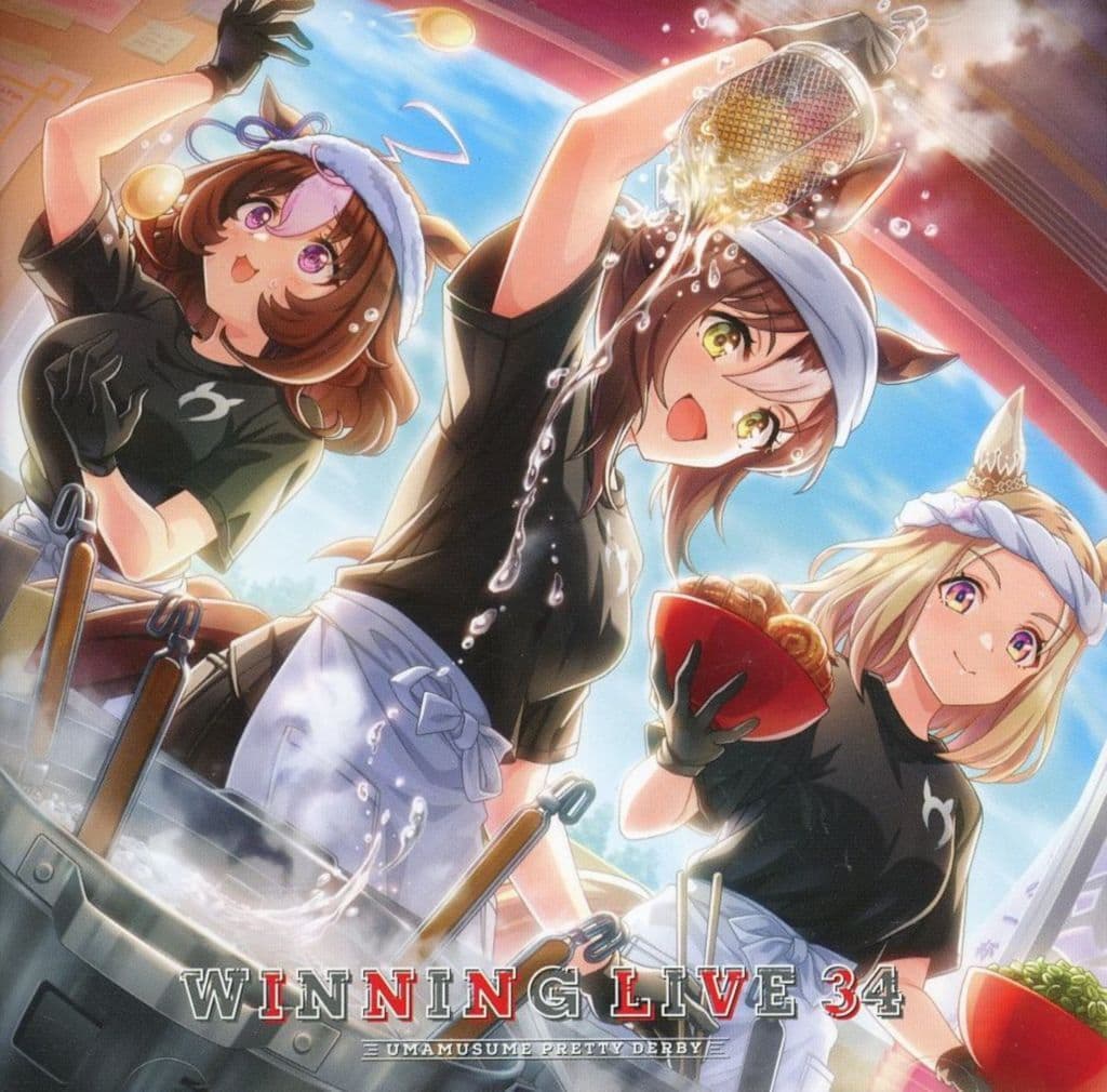 Umamusume Pretty Derby WINNING LIVE 34 Regular Edition Music CD - 1 Disc, Pre-owned