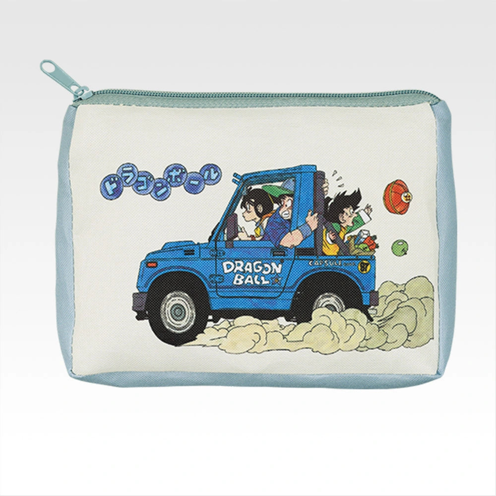 Jeep Ride (Blue Dragon Ball Jeep) - Pouch (7 Types, Complete Set Available) - Ichiban Kuji G Prize - Dragon Ball